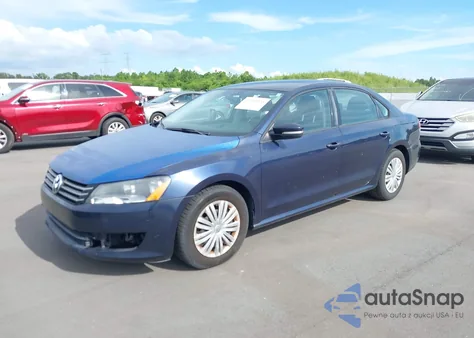 2014 Volkswagen Passat 1.8T S из США, поврежденный, VIN 1VWAT7A36EC064608